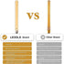 LEOOLS T300 Vintage LED Filament Bulb T10 6W Dimmable Led Edison Light Bulb 11.8inch Long Tubular Vintage LED Light,E26 Medium Base,Amber Glass,Wa...