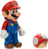 Super Mario Nintendo 4-Inch Mario Poseable Figure with Power up Mushroom Accessory. Ages 3+ (Officially licensed)...