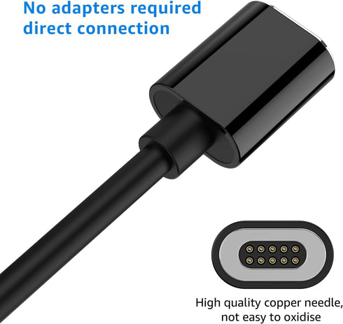 Charging Adapter for LG V60 Dual Screen Cover Case, Magnetic Charging Adapter with Cable, Charging Adapter Gender for for LG V60 thinQ(Black)...