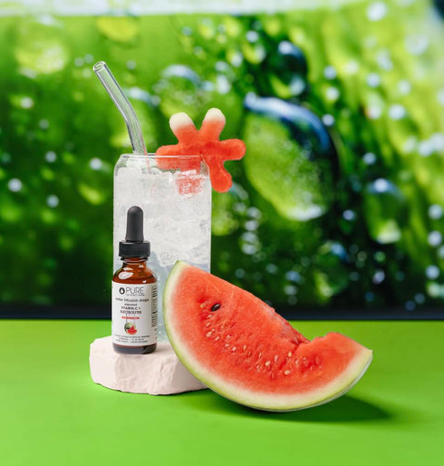 Pure Inventions - Watermelon Water Infusion Drops - Antioxidants, Vitamin C & Electrolytes - Health & Wellness Drink - Immunity Support -Sugar Fre...