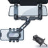 SINSEN Phone Mount for Car Rearview Mirror, Cell Phone Holder with Extra Vent Mounting Clip, 720° Rotatable Retractable Universal Fit, Eye Level H...
