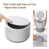 MOPALL Mini Desk Trash Can with Lid, 0.5 Gallon Small Countertop Wastebasket, Tiny Desk Top Trash Can Plastic Trash Bin, Garbage Can for Kitchen, ...