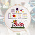 Youteer 3 Sets Embroidery kit for Beginners, Cross Stitch Practice Kits with Pattern and Instructions Hand Stitch for Craft Lover, Beginner......