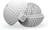 Golf Ball Ice Mold Dishwasher Safe Novelty Silicone 2 Inch Ice Sphere Maker for Sports Fans, Set of 1...