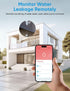 Maxcio Water Leak Sensor 3 Pack, Wireless Water Leak Detector with App Notifications, Smart Home Automation Water Sensor Alarm for Kitchen Bathroo...