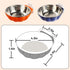 Fhiny Crate Dog Bowl, Removable Stainless Steel Pet Cage Bowl Hanging Food & Water Feeder Coop Cup for Cat, Puppy, Ferret, Birds, Guinea Pigs 2 Pa...