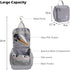 IMCUZUR Hanging Travel Toiletry Bag for Women and Men, Water-resistant Shower Caddy Bag, Portable Cosmetic Organizer Skincare Bag for Traveling (G...