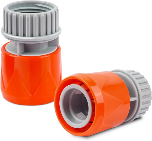 2 Pieces Plastic Garden Hose Connector, Quick Coupler 3/4"GHT Female for Pool Vacuum Jet Underwater Cleaner & Pool Leaf Vacuum...