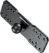 1" Ball Aluminum Alloy Fish Finder Mounting Plate, Universal Marine Electronic Mount Plate for Garmin, Lowrance, Humminbird, Raymarine, for RAM Mo...