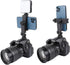 Multifunctional Universal Cell Phone Tripod Mount Adapter 360 Rotation Camera Hot Shoe Phone Holder Compatible with Canon Nikon Sony DSLR......