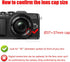 37mm Metal Lens Hood & Lens Cap Compatible for Olympus E-M10 IV/E-M10 III E-PL7 kit Zuiko 14-42mm Lens (1+1 Pack)...