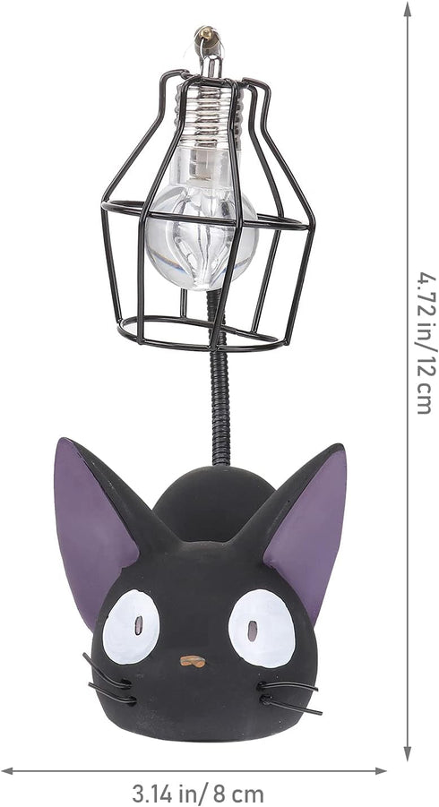 Resin Cat Design lamp Creative Night Light Table Bedside Lamps for Reading (Iron Wire Lampshade,3.1 x 4.7 x 6.7Inch)...