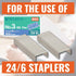 MAX 1/4-Inch Staples for HD-3DF Stapler, 1,000 Staples Per Box (3-1M)...