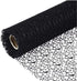 Mesh Ribbon Roll Spider Web Deco Ribbon Lace Net Jute Mesh Trim Ribbon Gauze Roll for DIY Craft Flower Packaging Door Curtain Background (Black)...