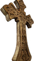 Iconsgr Handmade Wooden Holy Orthodox Religious Wood Carved Wall Cross Christ Crucifix Athos 85...