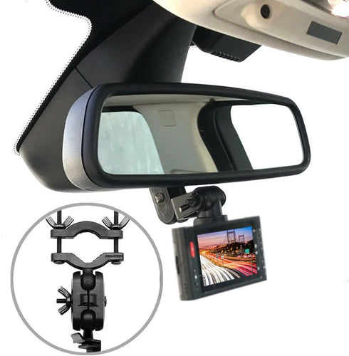 PRUVEEO Dash Cam Mirror Mount Kit for 95% Dash Cam and GPS...
