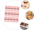 Self Adhesive Paper Sealing Stickers - 100pcs Seal Labels for Packaging - Pastry Seal Strip for Handmade Craft Art - Food Retail Package Sticker f...