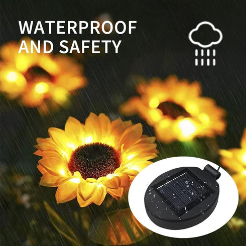 Solar Lantern Light Replacement Top ,LED Solar Panel Lantern Lid Lights Replacement Part for Outdoor Flower DIY Solar Flower Lights Garden Patio D...
