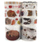 EnYan Cute Animals Washi Tapes Set, 10 Rolls Japanese Masking Decorative Tapes for DIY Crafts and Arts Bullet Journal Planners Scrapbooking Adhesi...