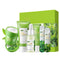 Green Tea Skincare Set, 19-In-1 Skincare Gift Set, With Natural Extracts,Cleanser,Face Serum, Face Cream, Eye Cream, Facial Mask And Mud Mask,Mois...
