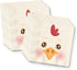 Chicken Birthday Party Supplies Set Plates Napkins Cups Tableware Kit for 16...