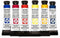 DANIEL SMITH 285610005 Extra Fine Essentials Introductory Watercolor, 6 Tubes, 5ml, Blue/Transparent/Yellow, 0.17 Fl Oz (Pack of 6)...