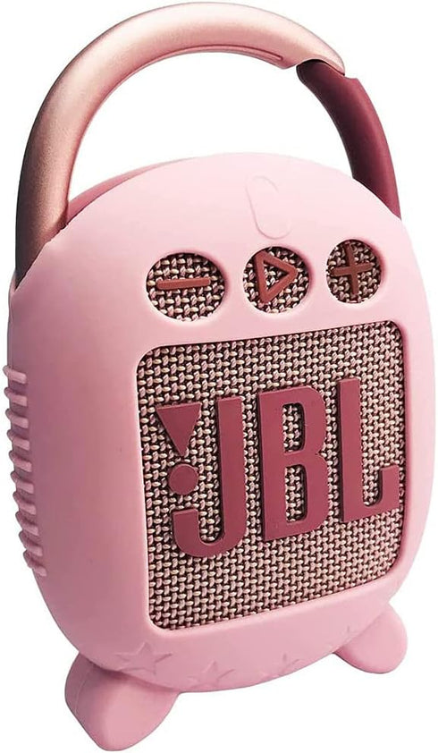 Silicone Cover Case for JBL Clip 4 Portable Bluetooth Speaker, Protective Carrying Case for JBL Clip 4 Portable Bluetooth Speaker Stand Up Holder ...