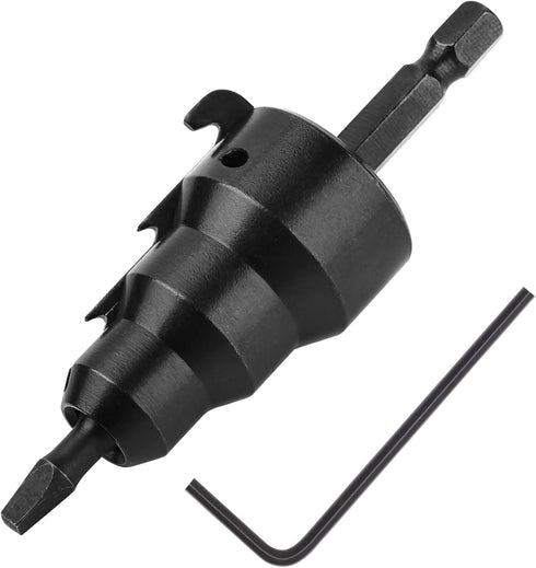 Conduit Reamer, Pipe Reamer Tool with Improved Bit Retention, Reaming Screwdriver for 1/2-Inch, 3/4-Inch and 1-Inch Conduit Pipe, Deburring and Ch...