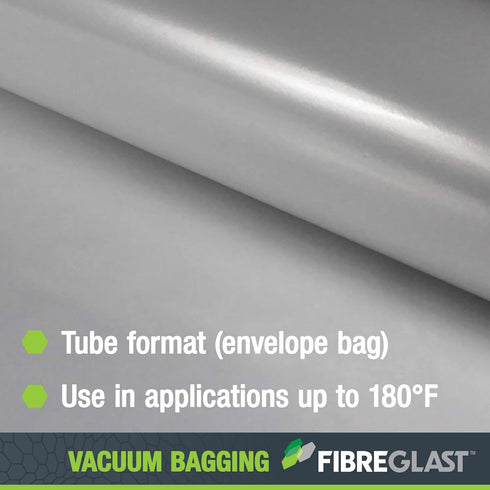 Fibre Glast Vac Bag Film, 1 Yard, Affordable – Elite Lab Vacuum Bagging Supplies, Degassing Chambers & Vac Purge Kits – Seal & Stabilize Carbon, F...