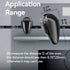 Mom's Choice Gold Awards Winner - EUDEMON 1 Pack Childproof Oven Door Lock, Oven Front Lock Easy to Install & Heat-Resistant Material no Tools Nee...