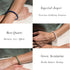 16PCS Natural Crystal Bracelets for Women Men - 8mm Semi-Precious Gemstone Beaded Bracelets, Round Gemstones Stretch Bracelet, Yoga Bracelets Jewe...