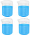 4pcs Laundry Detergent Cup,Laundry Detergent Measuring Cup,Laundry Measuring Cup,Washable Detergent Cup for Liquid Detergent,Silicone Laundry Meas...
