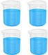 4pcs Laundry Detergent Cup,Laundry Detergent Measuring Cup,Laundry Measuring Cup,Washable Detergent Cup for Liquid Detergent,Silicone Laundry Meas...