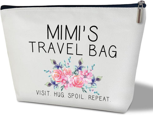 Mimi's Travel Bag, Mimi Cosmetic Bag, Cosmetic Bag for Women Large Capacity Cosmetic Bag Appreciation Gift for Family, friends, Travel Accessories...