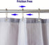 Shower Curtain Hooks Rings for Bathroom, 12PCS Chrome Stainless Steel Rust Resistant Shower Rings for Curtains Kitchen Utensils Bathroom Decoratio...