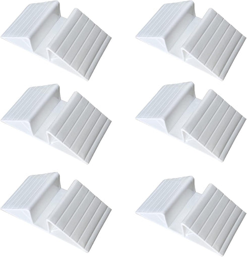 6-piece pet gate fence support feet plastic triangular isolation fence reinforcement accessories freestanding dog gate fence panel Suitable for co...