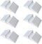 6-piece pet gate fence support feet plastic triangular isolation fence reinforcement accessories freestanding dog gate fence panel Suitable for co...