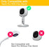 for Nanit Pro Smart Baby Monitor & Flex Stand Monitor Mount, Also for VTech VM901, VH919HD, Momcozy BM01, Motorola VM36XL & VM50G, White...