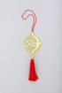Shree Ram Ji Car Rear View Mirror Décor in Brass, Shree ram Ji Rear View Mirror Car Hanging Ornament/Car Pendant/Amulet for car, Perfect Car Charm...