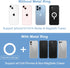 for Tesla Model 3/Y/X/S Phone Mount Holder, Magnetic Phone Mount for All Phones with MagSafe, Model Y/3 Accessories, Phone Holder No Glue Marks fo...
