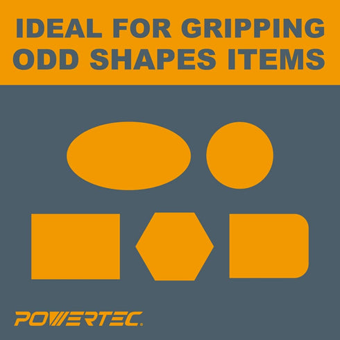 POWERTEC 71017V Quick Release Band Clamp | Woodworking Frame Clamping Strap Holder...