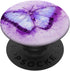 Butterfly Pop Up Cell Phone Pop Out Holder,Purple Watercolor PopSockets PopGrip: Swappable Grip for Phones & Tablets PopSockets Adhesive PopGrip...