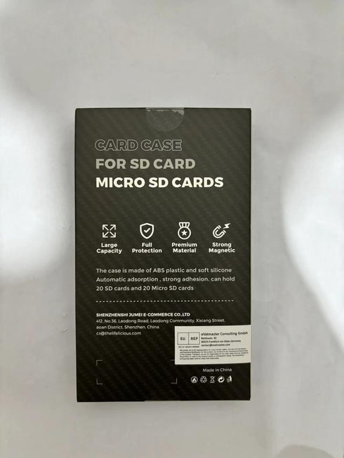 SD Card Holder Memory Card Case for SD SDHC SDXC TF Card, SD Cards Storage Organizer for 20 SD Cards and 20 Micro SD Cards....
