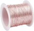 Pandahall 125 Feet Tarnish Resistant Copper Wire 26 Gauge Jewelry Beading Craft Wire for Jewelry Making (Rose Gold)...