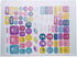 9x7 Clear Plastic Envelopes Hook Loop Closure Receipt Stickers Storage Holder 20 Pack...
