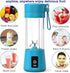 Portable Blender, Personal size blender for Shakes and Smoothies with USB Rechargeable, 380Ml blender Cup With 6 Blades, Handheld Blender Suitable...