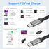 6 Inch USB C Charger Cord, 2 Pack Short USB C to USB C Cable Braided Fast Charging USBC Cable Compatible with iPhone 15 Samsung Galaxy S23 Ultra G...