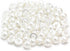 10mm White Round Pearl Buttons for Clothing, Shirts, Skirts, Collar, Cuff, Handmade Decorations, Sewing Supplies (50pcs 10mm(0.394inch))(White)...