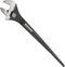 DURATECH 8-Inch Adjustable Construction Spud Wrench, Black Oxide Finish, CR-V Steel, SAE and Metric Scale Marked, Alignment Holes and Tail Crowbar...