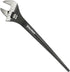 DURATECH 8-Inch Adjustable Construction Spud Wrench, Black Oxide Finish, CR-V Steel, SAE and Metric Scale Marked, Alignment Holes and Tail Crowbar...